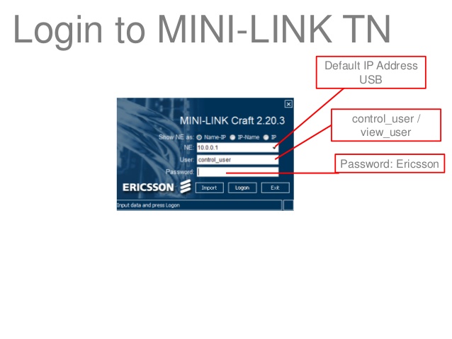 Ericsson Mini Link Craft Software